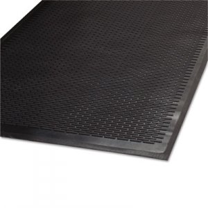 Guardian 14030500 Clean Step Outdoor Rubber Scraper Mat, Polypropylene, 36 x 60, Black