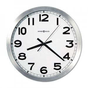 Howard Miller MIL625450 Round Wall Clock, 15-3/4