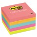 Post-it Notes MMM6545PK Original Pads in Cape Town Colors, 3 x 3, 100/Pad, 5 Pads/Pack