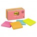 Post-it Notes MMM65414AN Original Pads in Cape Town Colors, 3 x 3, 100/Pad, 14 Pads/Pack