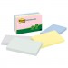 Post-it Notes MMM655RPA Original Recycled Note Pads, 3 x 5, Helsinki, 100/Pad, 5 Pads/Pack
