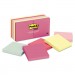 Post-it Notes MMM654AST Original Pads in Marseille Colors, 3 x 3, 100/Pad, 12 Pads/Pack