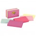 Post-it Notes MMM655AST Original Pads in Marseille Colors, 3 x 5, 100/Pad, 5 Pads/Pack