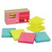 Post-it Pop-up Notes MMMR33012AN Original Pop-up Refill, 3 x 3, Assorted Cape Town Colors, 100-Sheet, 12