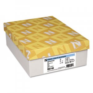 Neenah Paper NEE6557100 CLASSIC CREST #10 Envelope, Commercial Flap, Gummed Closure, 4.13 x 9.5, Baronial Ivory, 500/Box