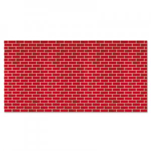 Pacon PAC56475 Fadeless Designs Bulletin Board Paper, Brick, 48" x 50 ft