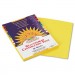 SunWorks 8403 Construction Paper, 58 lbs., 9 x 12, Yellow, 50 Sheets/Pack