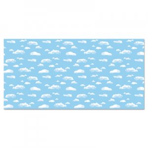 Pacon PAC56465 Fadeless Designs Bulletin Board Paper, Clouds, 48" x 50 ft