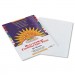 SunWorks 9203 Construction Paper, 58 lbs., 9 x 12, White, 50 Sheets/Pack