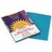 SunWorks PAC7703 Construction Paper, 58 lbs., 9 x 12, Turquoise, 50 Sheets/Pack