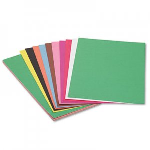 SunWorks 6507 Construction Paper, 58 lbs., 12 x 18, Assorted, 50 Sheets/Pack