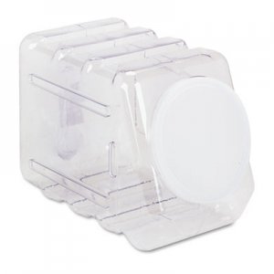 Pacon 27660 Interlocking Storage Container with Lid, Clear Plastic