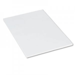 Pacon PAC5296 Medium Weight Tagboard, 36 x 24, White, 100/Pack