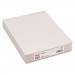 Pacon 3407 White Newsprint, 30 lbs., 9 x 12, White, 500 Sheets/Pack