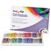 Pentel PENPHN50 Oil Pastel Set With Carrying Case,45-Color Set, Assorted, 50/Set