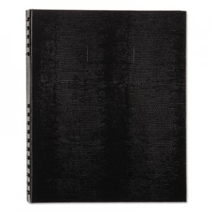 Blueline REDA10300BLK NotePro Notebook, 1 Subject, Medium/College Rule, Black Cover, 11 x 8.5, 150 Sheets