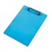 Saunders SAU21567 Acrylic Clipboard, 1/2" Capacity, Holds 8-1/2w x 12h, Transparent Blue