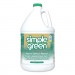 Simple Green SMP13005CT Industrial Cleaner and Degreaser, Concentrated, 1 gal Bottle, 6/Carton