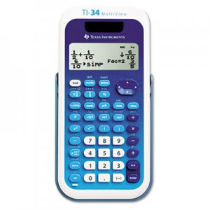 Texas Instruments TEXTI34MULTIV TI-34 MultiView Scientific Calculator, 16-Digit LCD
