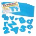 TREND T79903 Ready Letters Casual Combo Set, Blue, 4"h, 182/Set
