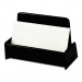 Universal UNV08109 Business Card Holder, Capacity 50 3 1/2 x 2 Cards, Black