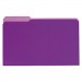 Universal UNV15305 Interior File Folders, 1/3-Cut Tabs, Legal Size, Violet, 100/Box