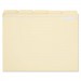 Universal UNV16115 Double-Ply Top Tab Manila File Folders, 1/5-Cut Tabs, Letter Size, 100/Box