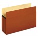 Universal UNV15363 Redrope Expanding File Pockets, 5.25" Expansion, Legal Size, Redrope, 10/Box