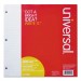 Universal UNV20921 Filler Paper, 3-Hole, 8.5 x 11, Medium/College Rule, 200/Pack