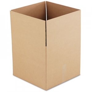 Genpak UFS181816 Fixed-Depth Shipping Boxes, Regular Slotted Container (RSC), 18" x 18" x 16", Brown Kraft, 15/Bundle