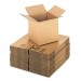 Genpak UFS888 Cubed Fixed-Depth Shipping Boxes, Regular Slotted Container (RSC), 8" x 8" x 8", Brown Kraft, 25/Bundle
