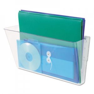 Universal UNV53692 Add-on Pocket for Wall File, Letter, Clear