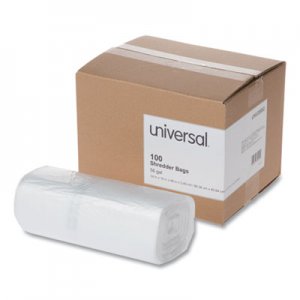 Universal UNV35952 High-Density Shredder Bags, 56 gal Capacity, 100/Box