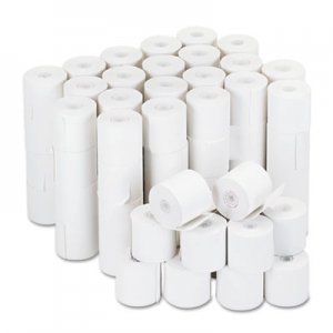 Universal UNV35705 Impact and Inkjet Print Bond Paper Rolls, 0.5" Core, 2.25" x 126 ft, White, 100/Carton