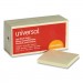 Universal UNV35668 Self-Stick Note Pads, 3 x 3, Yellow, 100-Sheet, 12/Pack