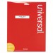 Universal UNV80111 Self-Adhesive Permanent File Folder Labels, 0.66 x 3.44, White with Assorted Color Borders, 30/Sheet
