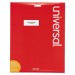 Universal UNV80101 White Labels, Inkjet/Laser Printers, 1 x 2.63, White, 30/Sheet, 25 Sheets/Pack
