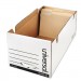 Universal UNV85120 Economy Storage Drawer Files, Letter Files, White, 6/Carton