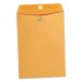 Universal UNV35262 Kraft Clasp Envelope, #75, Square Flap, Clasp/Gummed Closure, 7.5 x 10.5, Brown Kraft, 100/Box