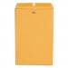 Universal UNV35268 Kraft Clasp Envelope, #98, Square Flap, Clasp/Gummed Closure, 10 x 15, Brown Kraft, 100/Box