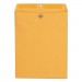 Universal UNV35267 Kraft Clasp Envelope, #97, Square Flap, Clasp/Gummed Closure, 10 x 13, Brown Kraft, 100/Box