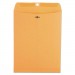 Universal UNV35265 Kraft Clasp Envelope, #93, Square Flap, Clasp/Gummed Closure, 9.5 x 12.5, Brown Kraft, 100/Box