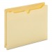 Universal UNV76300 Economical Manila File Jackets, Straight Tab, Letter Size, Manila, 50/Box