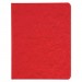 Universal UNV80579 Pressboard Report Cover, Prong Clip, Letter, 3" Capacity, Executive Red