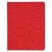 Universal UNV80579 Pressboard Report Cover, Prong Clip, Letter, 3" Capacity, Executive Red