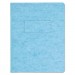 Universal UNV80572 Pressboard Report Cover, Prong Clip, Letter, 3" Capacity, Light Blue