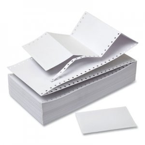 Universal UNV63135 Continuous Unruled Index Cards, 3 x 5, White, 4,000/Carton