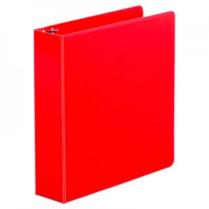 Universal UNV34403 Economy Non-View Round Ring Binder, 3 Rings, 2" Capacity, 11 x 8.5, Red