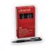 Universal UNV39912 Comfort Grip Retractable Gel Pen, 0.7mm, Black Ink, Smoke Barrel, Dozen