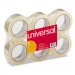 Universal UNV63500 General-Purpose Box Sealing Tape, 3" Core, 1.88" x 110 yds, Clear, 6/Pack